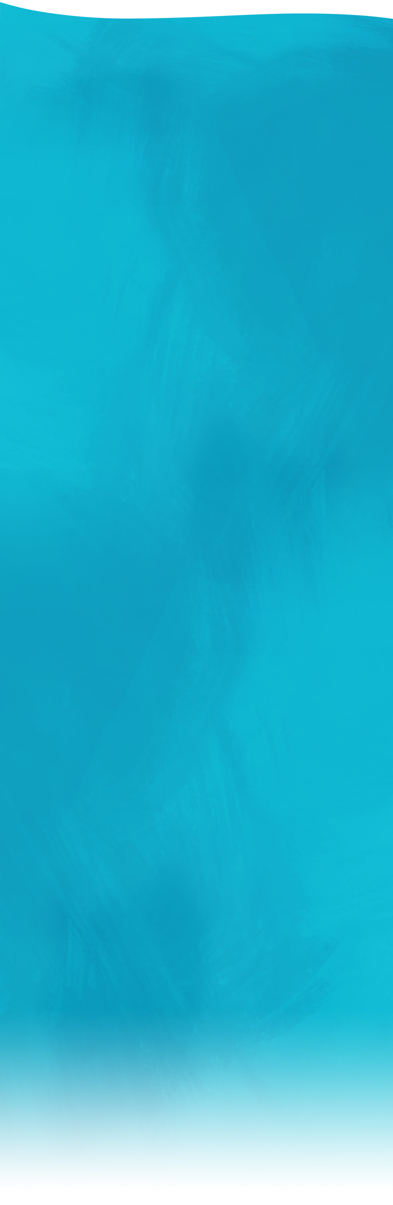 A textured blue background that fades to transparent revealing a picture behind it